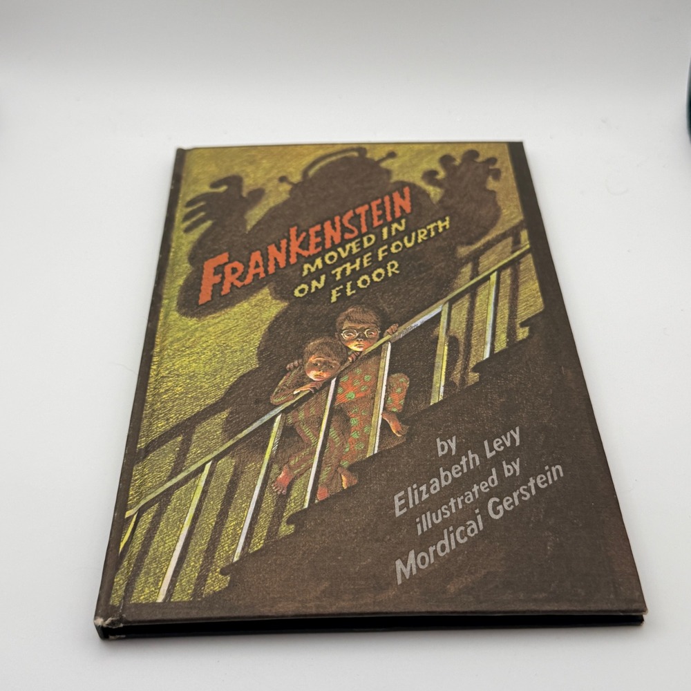 Frankenstein Moved in on the Fourth Floor Elizabeth Levy 1979 Weekly Reader Book